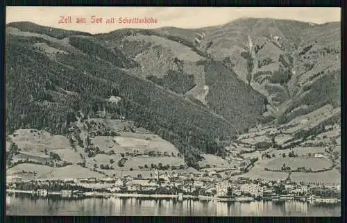 3x AK Ansichtskarte Postkarte Zell am See Salzburg Österreich diverse Ansichten