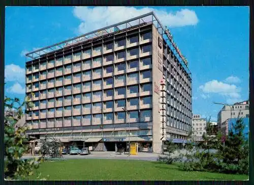 Foto AK Saarbrücken, Hotel Haus Berlin mit Restaurant Hotelbar Café Garagen uvm.