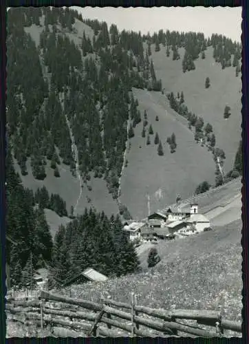 AK Kleinstockach Berwang Tirol Panorama Gasthof Roter Stein Restaurant Werbung