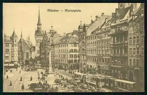 10x alte Ansichtskarte Postkarte München, diverse Ansichten um 1910