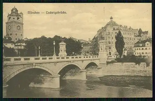 10x alte Ansichtskarte Postkarte München, diverse Ansichten um 1910