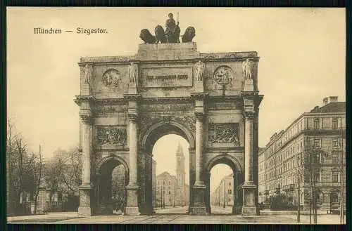 10x alte Ansichtskarte Postkarte München, diverse Ansichten um 1910