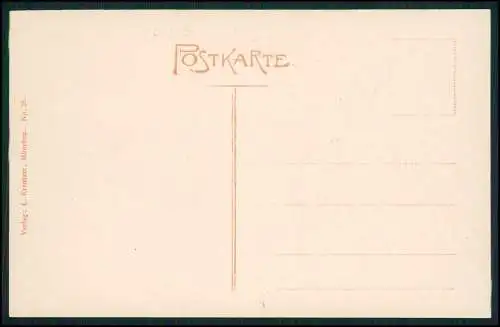 10x alte Ansichtskarte Postkarte München, diverse Ansichten um 1910