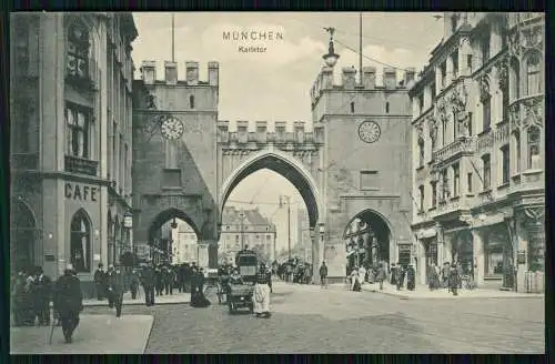 11x alte Ansichtskarte Postkarte München, diverse Ansichten um 1910