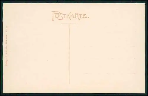 11x alte Ansichtskarte Postkarte München, diverse Ansichten um 1910