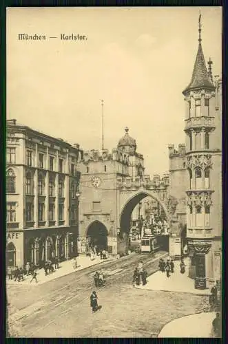 11x alte Ansichtskarte Postkarte München, diverse Ansichten um 1910