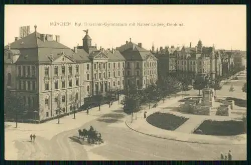 11x alte Ansichtskarte Postkarte München, diverse Ansichten um 1910