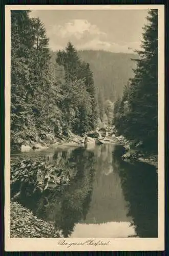 AK der große Kurfürst Oker Goslar Okertal Hotel Romkerhalle Haus Helene 1930 gel