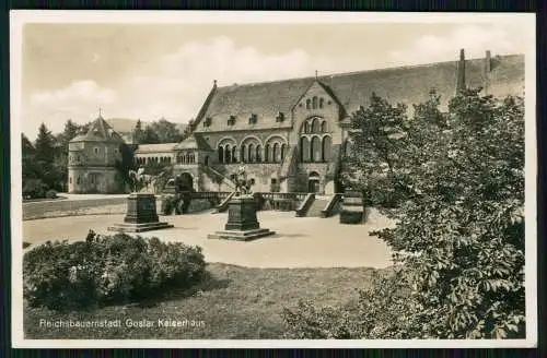 Foto AK Reichsbauernstadt Goslar am Harz, Kaiserhaus 1939 gelaufen