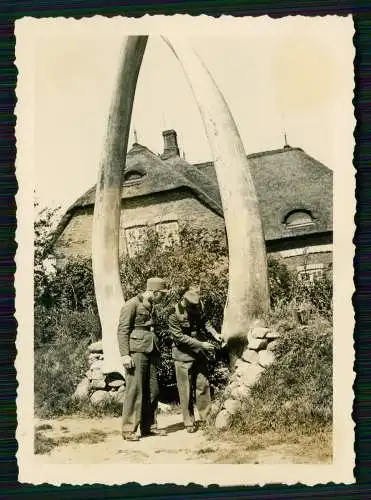 Foto Soldaten RAD Wyk auf Föhr Nordfriesland