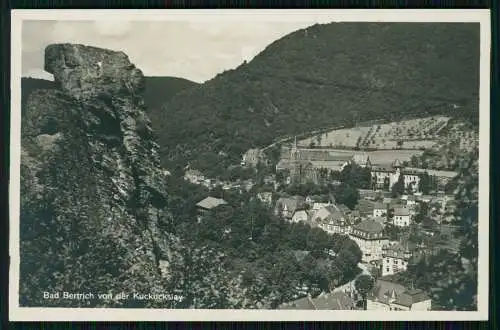 4x AK Bad Bertrich in der Eifel, Das milde Karlsbad alle 1935 gelaufen