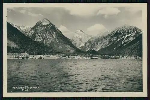 AK Pertisau Eben am Achensee in Tirol 1936 gelaufen Sonderstempel