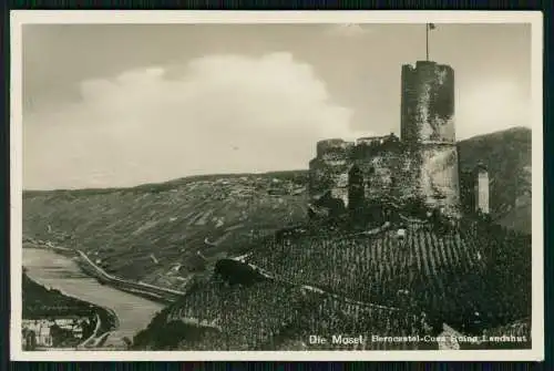 3x AK Bernkastel Kues im Moseltal Panorama Ruine Landshut Hebegasse 1939