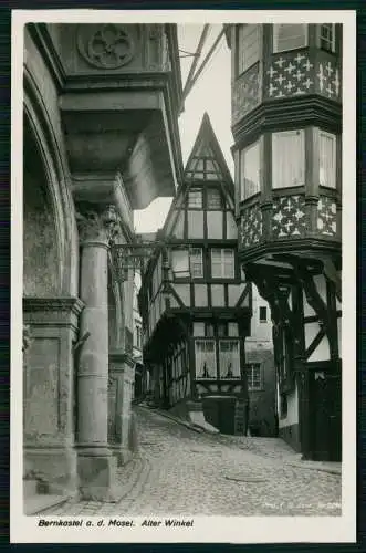 Foto AK Bernkastel Kues im Moseltal, Altes Haus am Markt 1939