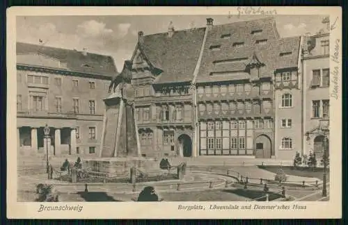 6x AK Braunschweig in Niedersachsen diverse Ansichten um 1910