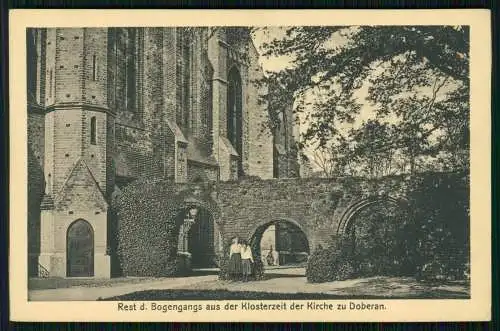 6x AK Bad Doberan Mecklenburg Vorpommern Innen und Außenansicht der Kirche 1915