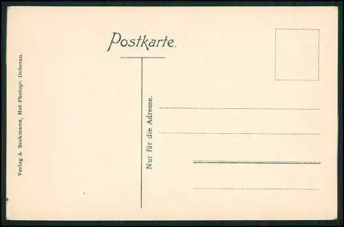 6x AK Bad Doberan Mecklenburg Vorpommern Innen und Außenansicht der Kirche 1915