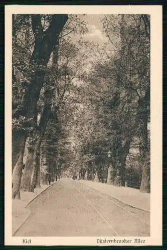 AK Ansichtskarte Postkarte Kiel, Düsternbrooker Allee 1905