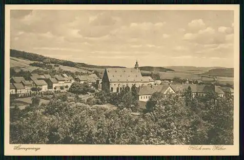 AK Ansichtskarte Lamspringe in Niedersachsen, Teilansicht, Blick vom Heber