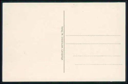 AK Lamspringe in Niedersachsen Blick vom Söhrberg auf den Ort 1933