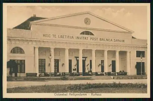 2x AK Ostseebad Heiligendamm Bad Doberan, Burg Hohenzollern und Kurhaus 1915