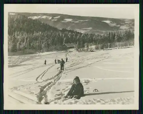 12x Foto Norwegen Lillehammer und diverse Ansichten Winterlandschaft 1940