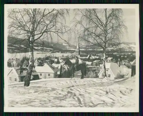 12x Foto Norwegen Lillehammer und diverse Ansichten Winterlandschaft 1940