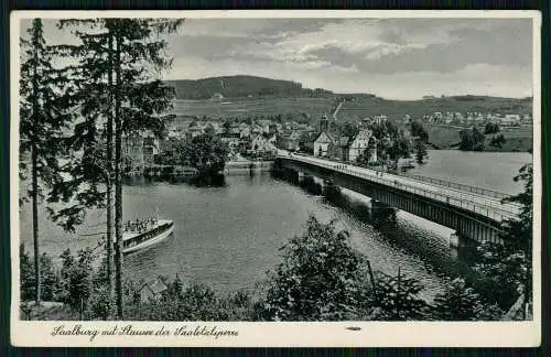 4x AK Saalburg Thüringen Stausee der Bleilochtalsperre Saaletalsperre 1939 gel.