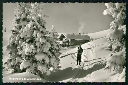 Foto AK Möseralm A-6384 Waidring Unkenberg Kitzbühel Tirol Österreich