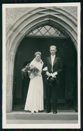 5x Foto Hochzeit Braut Bräutigam Blumen-Kinder feine Gesellschaft