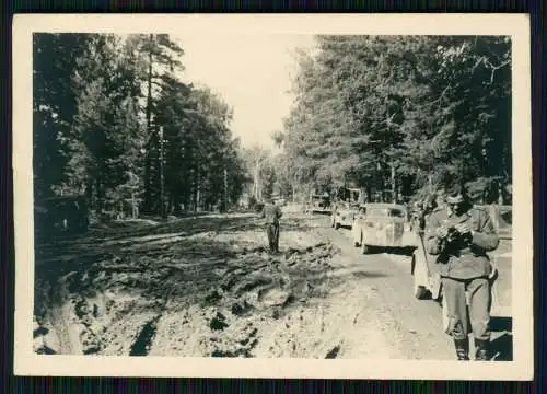 11x Foto Soldaten Wehrmacht Rollbahn Vormarsch Polen Russland Ukraine 1941-43