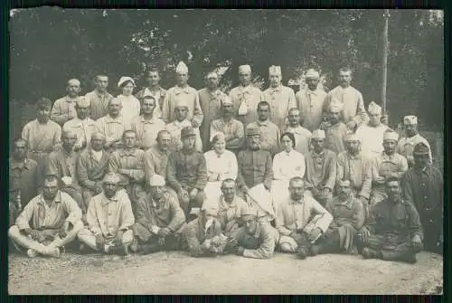 2x Foto AK  Österreichisch-Ungarische Soldaten im Lazarett 1914-19