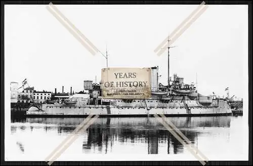 Foto S.M.S. Beowulf 1890 Küstenpanzerschiff Kaiserliche Marine