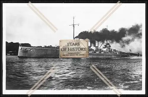 Foto SMS S.M.S. Moltke Schlachtkreuzer Kaiserliche Marine Deutschen Reiches wä