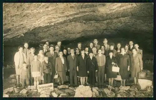 Foto Gruppe Nr. 513 in der Barbarossahöhle in Kyffhäuserland