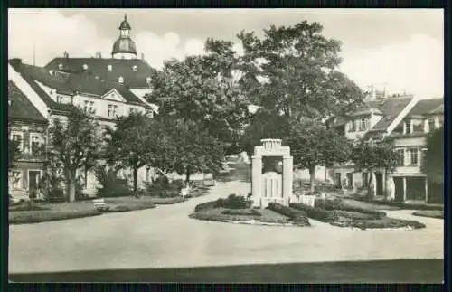 Foto AK Ansichtskarte Postkarte Frauenstein im Erzgebirge, Platz des Friedens