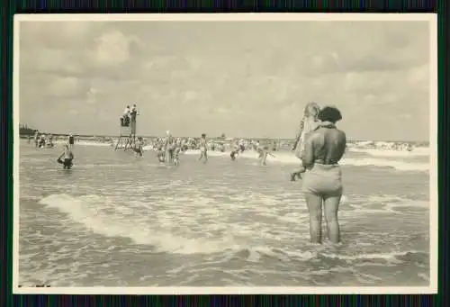 9x Foto Nordseebad Wangerooge in Ostfriesland Strand Fischerboote Sommerfrische