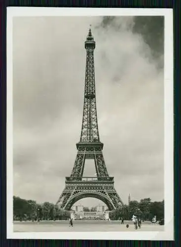 23x Foto Paris Frankreich, diverse Ansichten um 1940