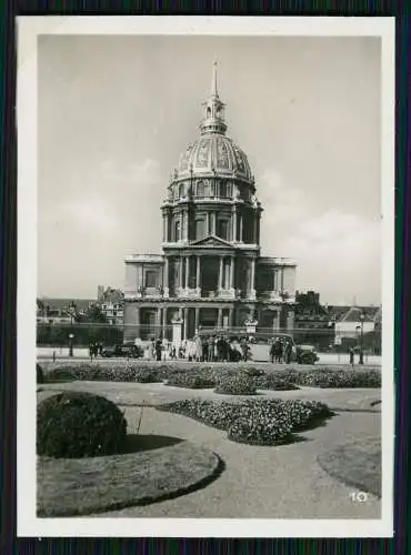 23x Foto Paris Frankreich, diverse Ansichten um 1940