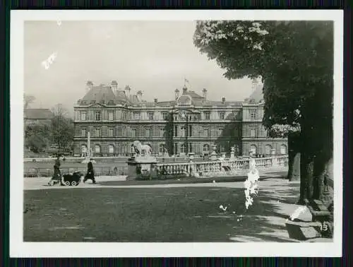 23x Foto Paris Frankreich, diverse Ansichten um 1940