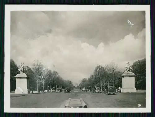 23x Foto Paris Frankreich, diverse Ansichten um 1940