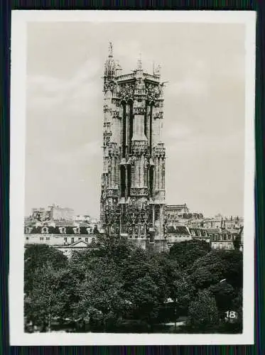 23x Foto Paris Frankreich, diverse Ansichten um 1940