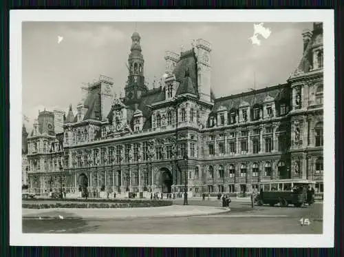 23x Foto Paris Frankreich, diverse Ansichten um 1940