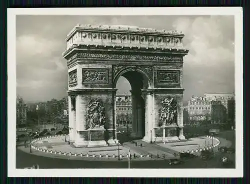 23x Foto Paris Frankreich, diverse Ansichten um 1940