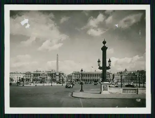 23x Foto Paris Frankreich, diverse Ansichten um 1940