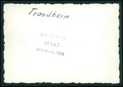 3x Foto Wehrmacht Trondhjem Trondheim  Drontheim Norwegen 1941