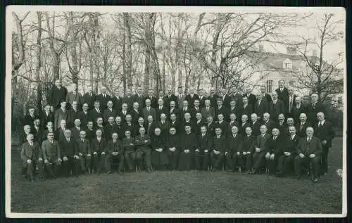 Foto 17x11cm Feier 1935 Veteranen Bergleute ? aus Gladbeck in Essen Borbeck