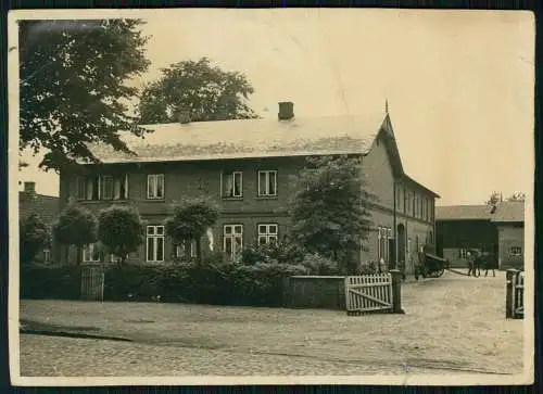 Foto 18x13cm alter Bauernhof Gutshof zwischen Hamburg und Lübeck 1936-40