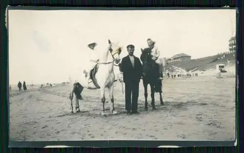 8x Foto Belgien Holland Niederland Sommerfrische Urlaub an der Küste um 1925