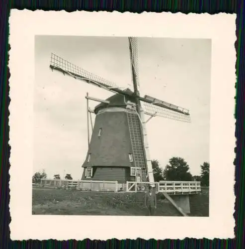 Altes Foto Windmühle  Windmill